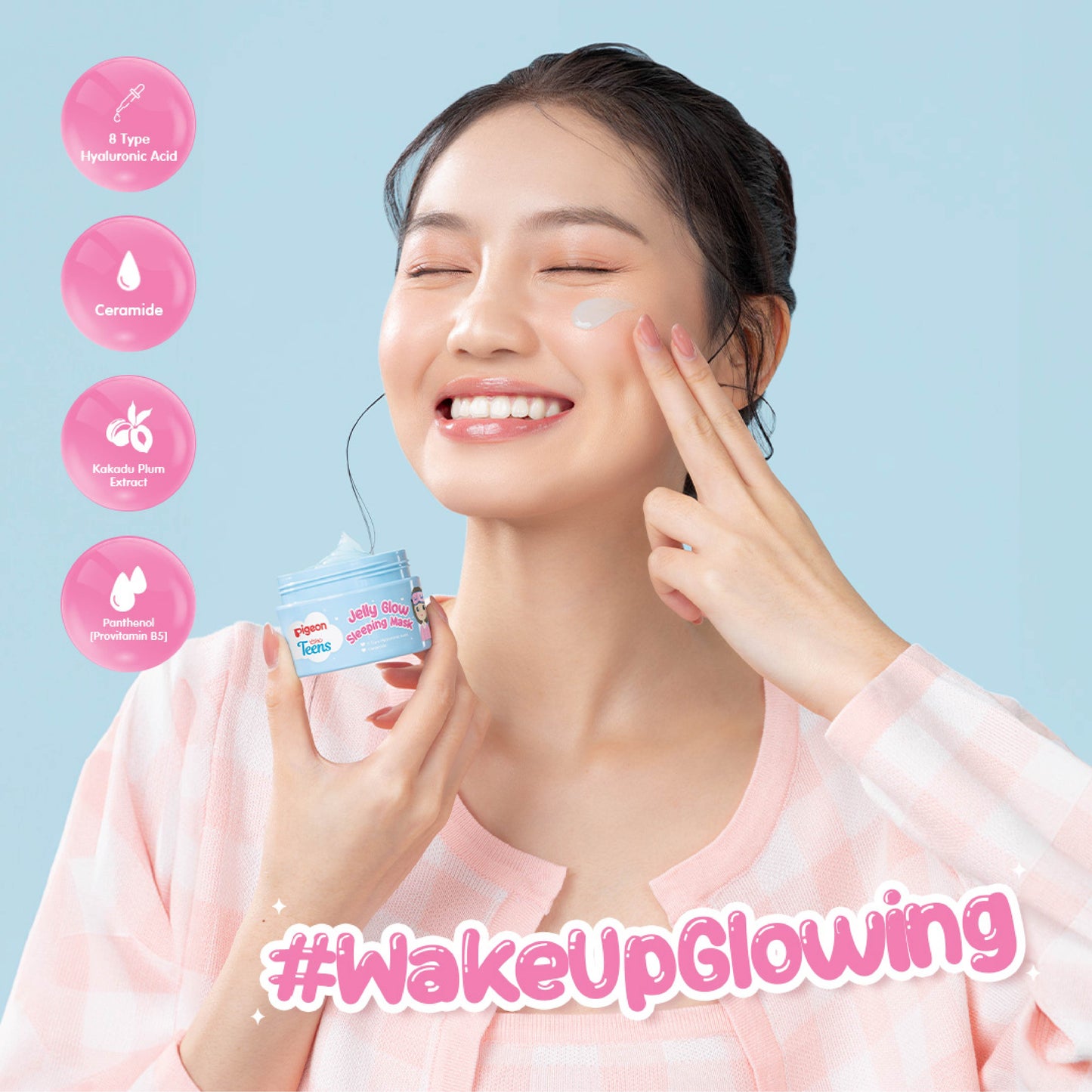 Pigeon Teens Jelly Glow Sleeping Mask 30g