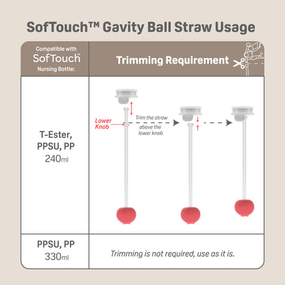 SofTouch™ Drinking Straw Set