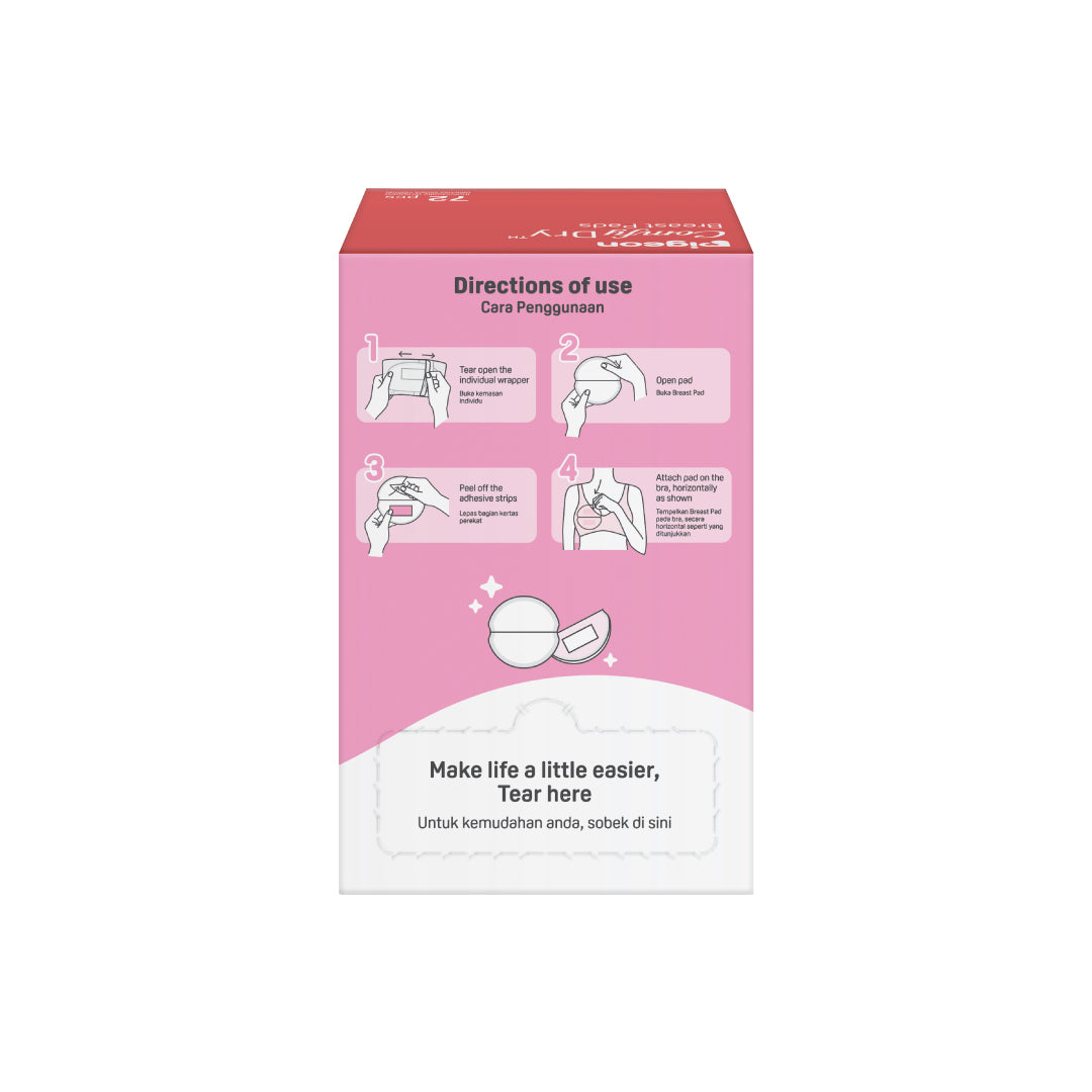 ComfyDry™ Breast Pads 72pcs