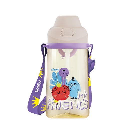 Pigeon MyFriends PPSU Water Bottle Purple 500ml
