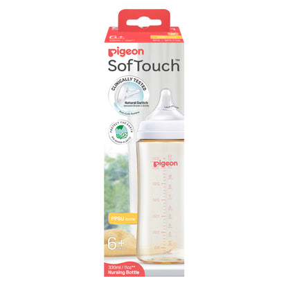 SofTouch™ BPP Nursing Bottle PPSU 330ml Logo