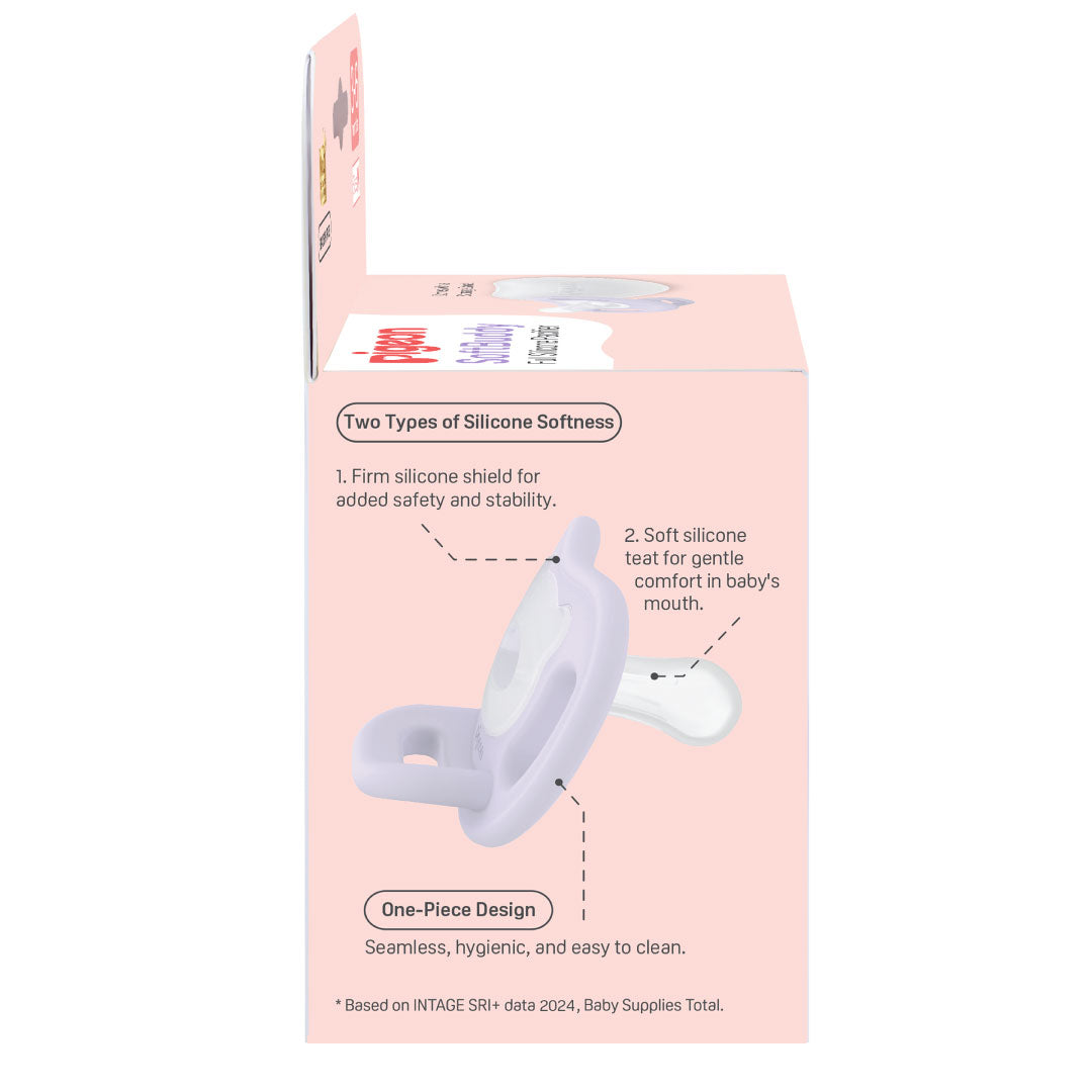 SoftBuddy Pacifier Lavender Size M
