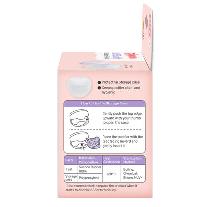SoftBuddy Pacifier Lavender Size M