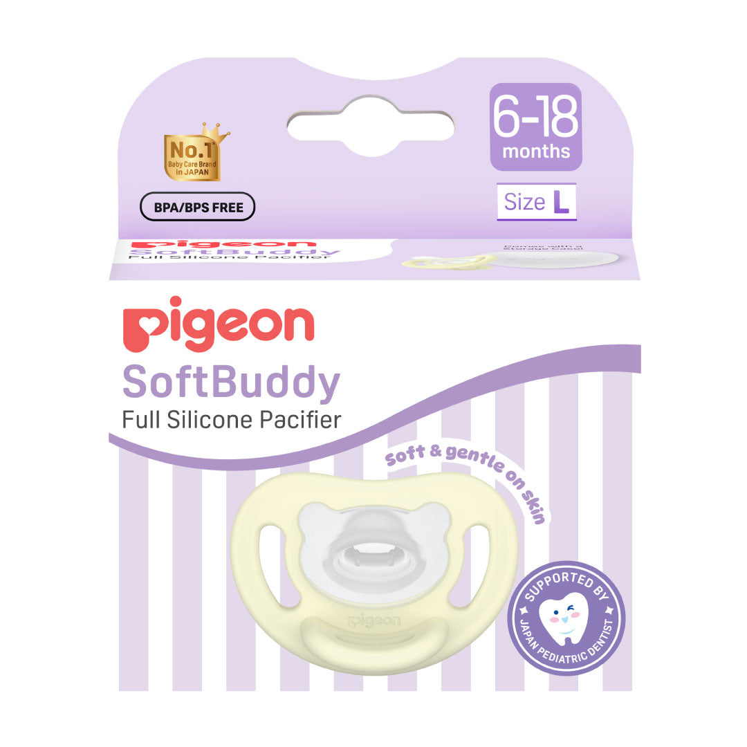 SoftBuddy Pacifier Lemon Size L