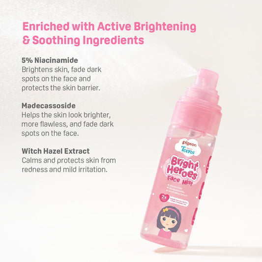 Pigeon Teens Bright Heroes Face Mist 50ml