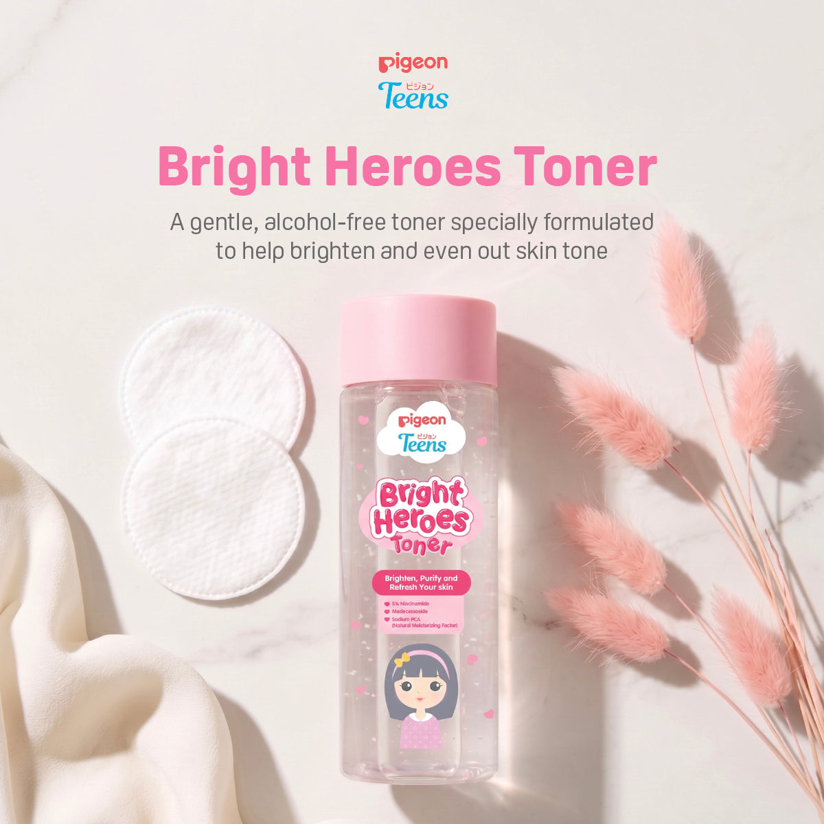 Pigeon Teens Bright Heroes Toner 100ml