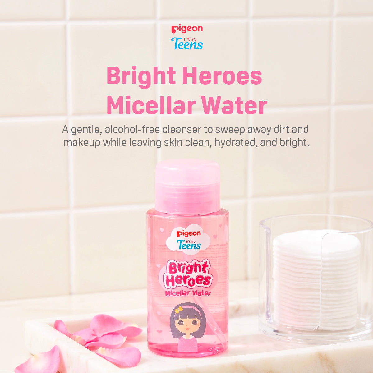 Pigeon Teens Bright Heroes Micellar Water 100ml
