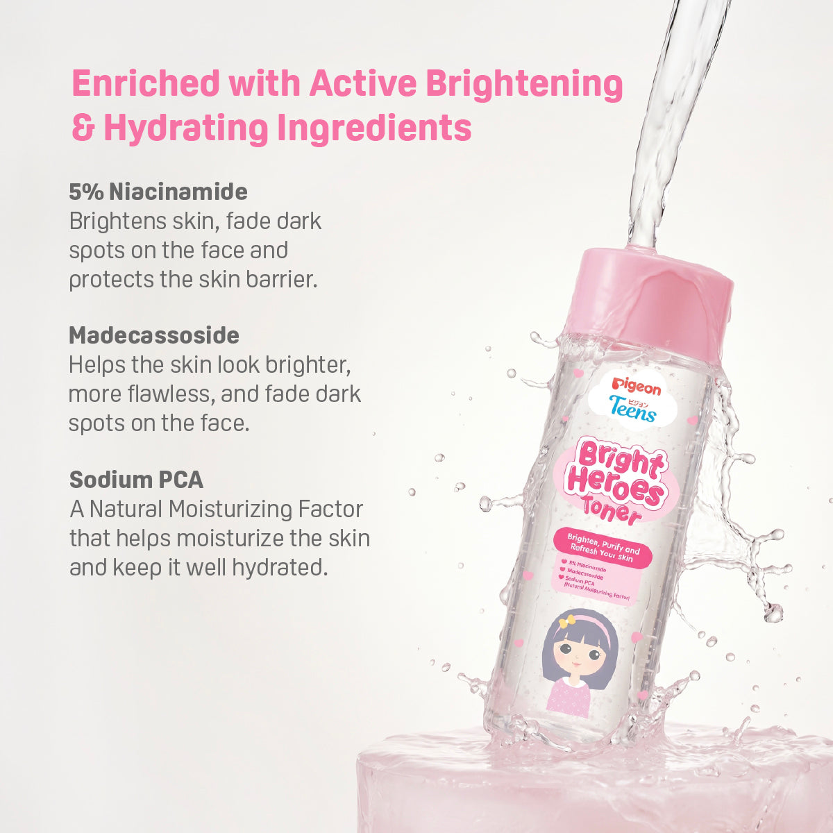 Pigeon Teens Bright Heroes Toner 100ml