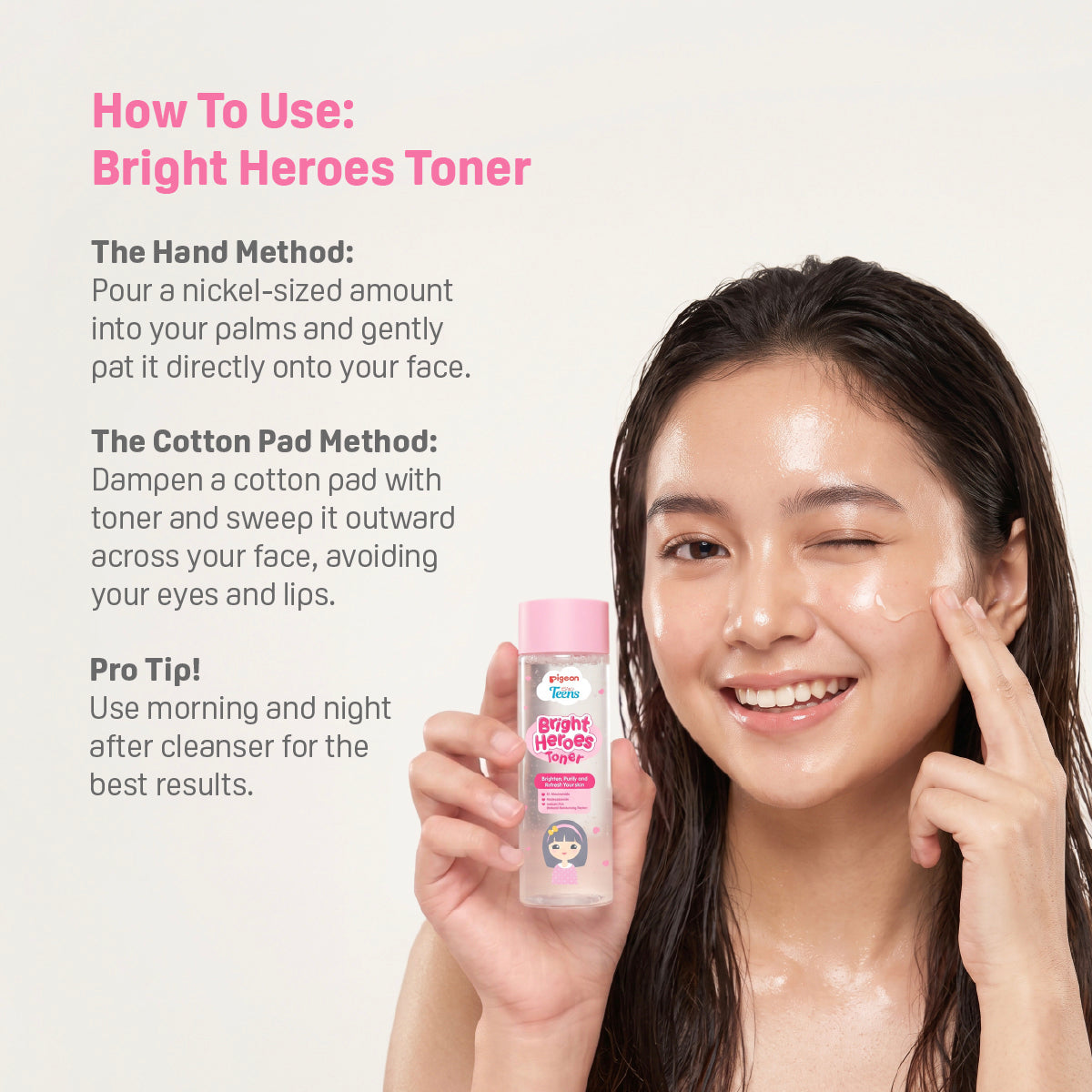 Pigeon Teens Bright Heroes Toner 100ml