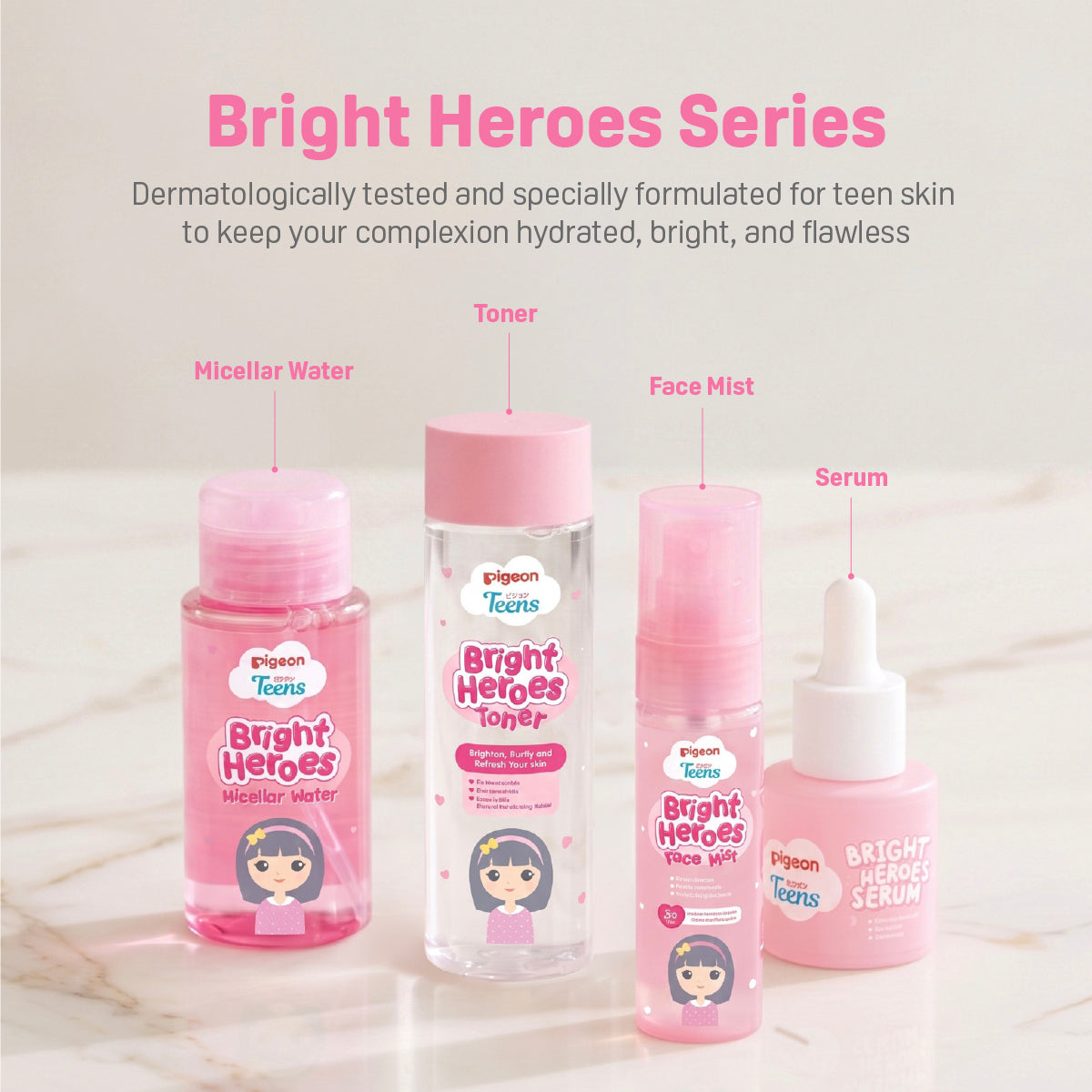 Pigeon Teens Bright Heroes Toner 100ml