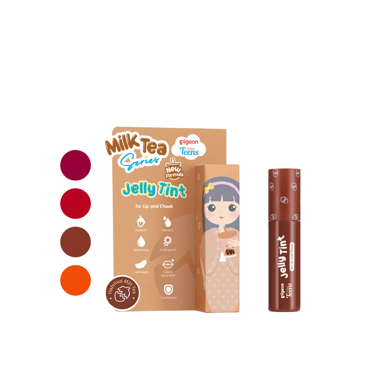 Pigeon Teens Jelly Tint (Milk Tea Series)