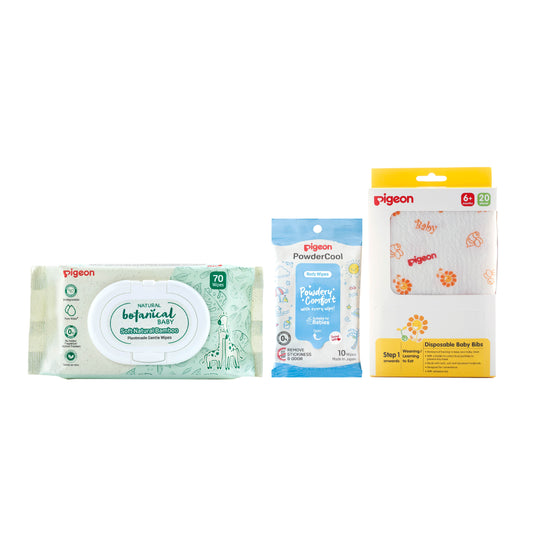 Baby Wipes & Disposable Bibs (NOT FOR SALE - GWP)