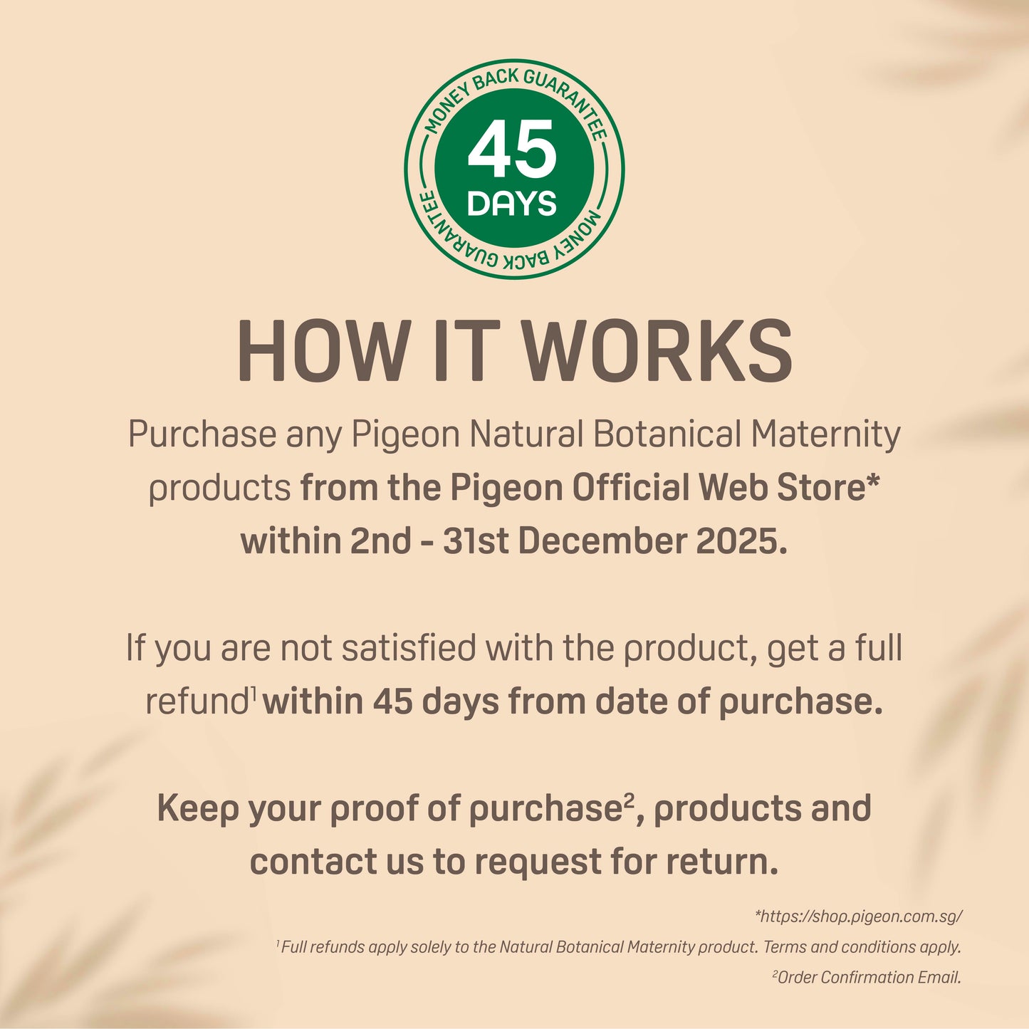 Natural Botanical Maternity Stretch Marks Cream 150ml