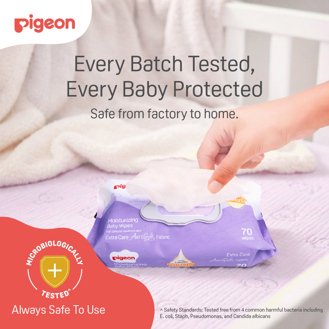 Microbiologically tested to be safe for sensitive skin and effective against 4 common harmful bacteria