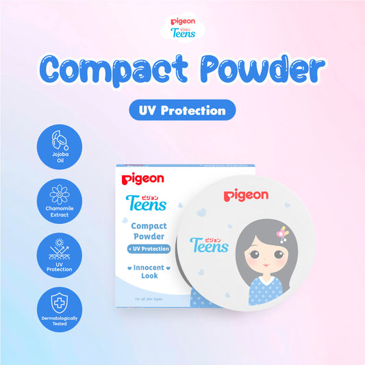 Pigeon Teens Compact Powder + UV Protection 14g