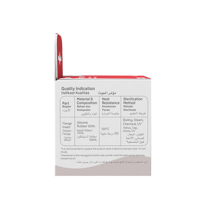 21mm Silicone Flange Insert (2pcs)