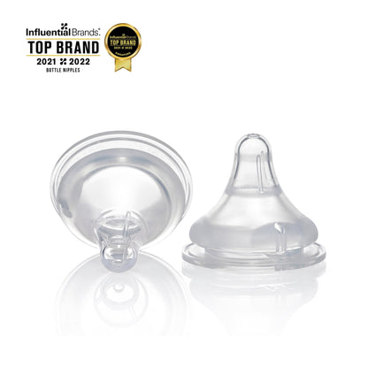 SofTouch™ Wide-Neck Nipple Size L - 2pcs