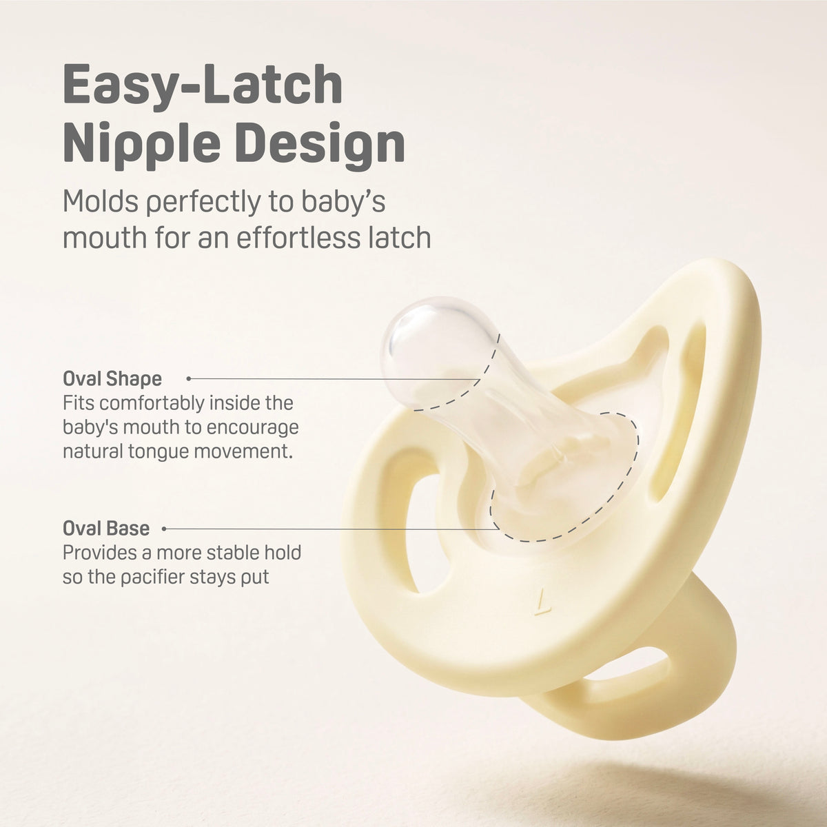 SoftBuddy Pacifier Lemon Size L