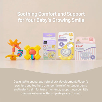 SoftBuddy Pacifier Lemon Size L