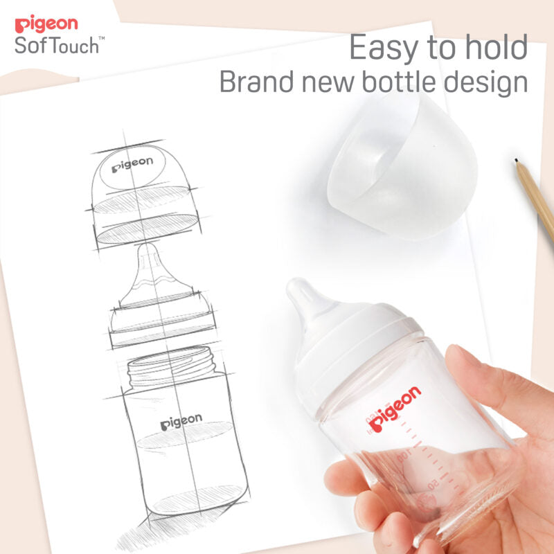SofTouch™ T-Ester Nursing Bottle. softouch research nipple bottle