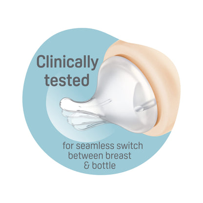 SofTouch™ Wide-Neck Nipple Size L - 2pcs